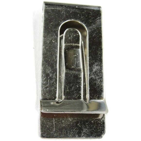 Classic Solid Design Money Clip Stainless Steel Wallet Credit Card Cash ID - Picture 2 of 5